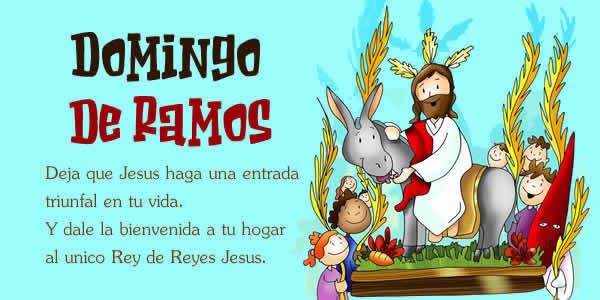 domingo de ramos frases